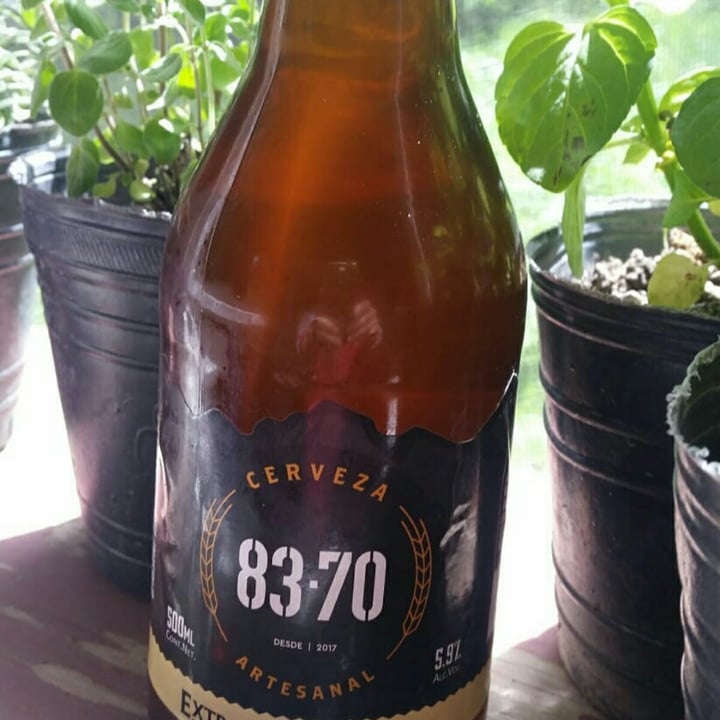 review photo of Cerveza 8370 Ceeveza artesanal shared by @smavegan on 17 Jan 2021 - review