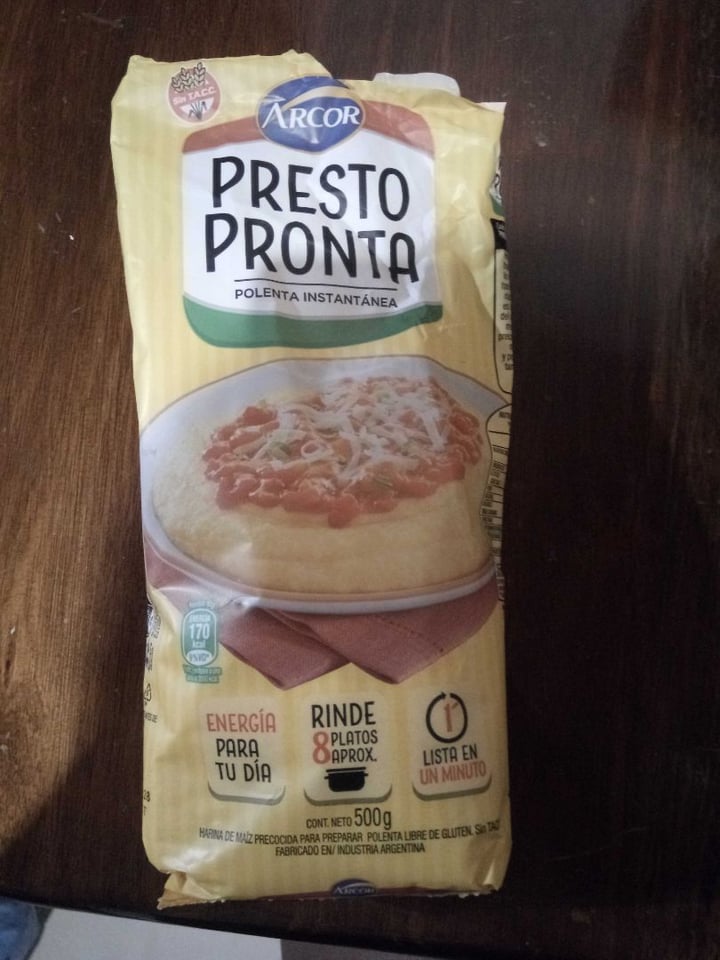 photo of Presto Pronta Polenta shared by @cacaroma on  18 Feb 2020 - review