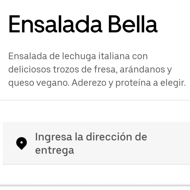photo of Zona Veggie Restaurante Ensalada Bella shared by @paulana on  10 Apr 2021 - review