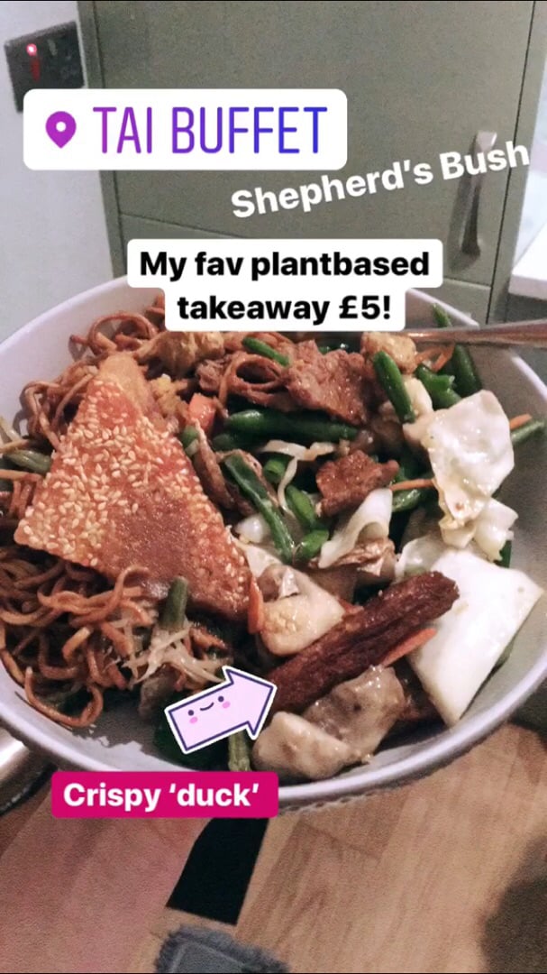 review photo of Tai Buffet London Vegan Crispy ‘duck’ Rolls shared by @elise111991 on 11 Dec 2019 - review