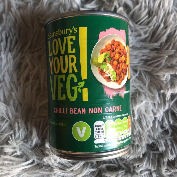 review photo of Sainsbury's Love your veg CHILLI BEAN NON CARNE shared by @rebeccaf on 08 Dec 2020 - review