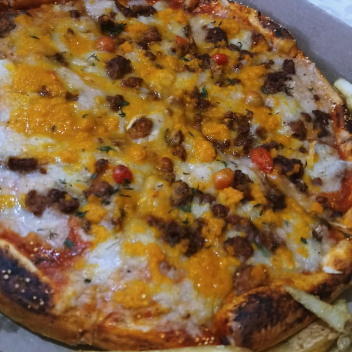 photo of Cosecha 27 comida y bebida. Pizza pastor de soya shared by @marovallecillos on  31 May 2022 - review