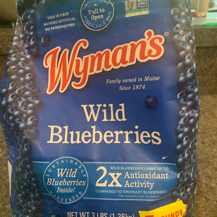 review photo of Wyman’s Wild blueberries shared by @betjack93 on 27 May 2022 - review