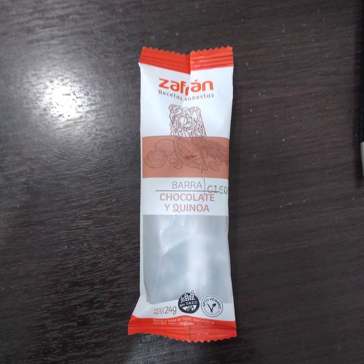 photo of Zafran Barrita De Quinoa Y Chocolate shared by @silviov on  03 Oct 2022 - review