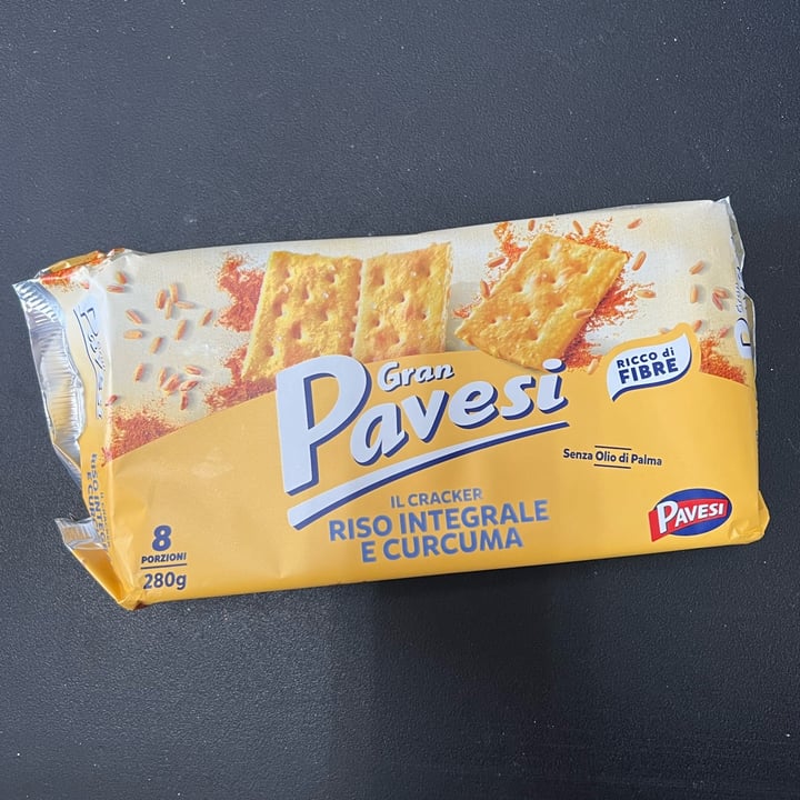 review photo of Gran pavesi Cracker riso integrale e curcuma shared by @myteddy on 19 Apr 2022 - review