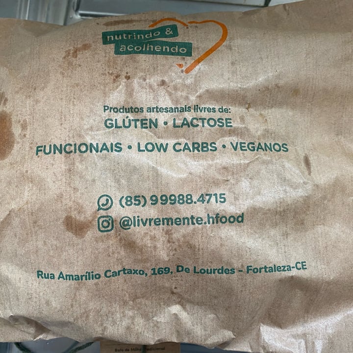 photo of Livremente Padaria sem Glúten: Pães, Bolos, Brownies, Granolas, Maionese, Delivery, Fortaleza CE Bolo de milho shared by @samia111 on  21 Apr 2022 - review