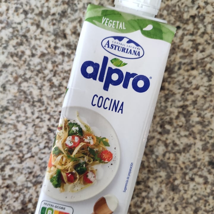 photo of Alpro Nata de Soja Cocina shared by @dexter on  05 Oct 2020 - review