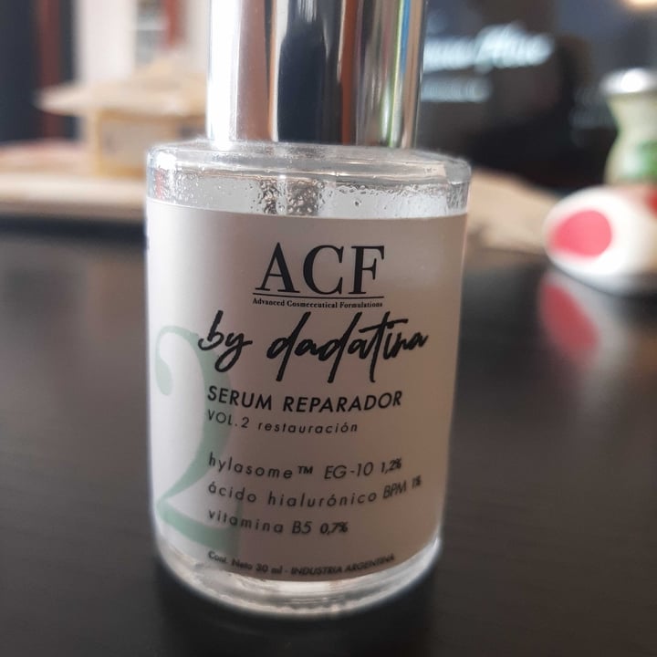 photo of ACF Serum Reparador By Dadatina Vol 2 shared by @jazminlucia on  10 Mar 2022 - review