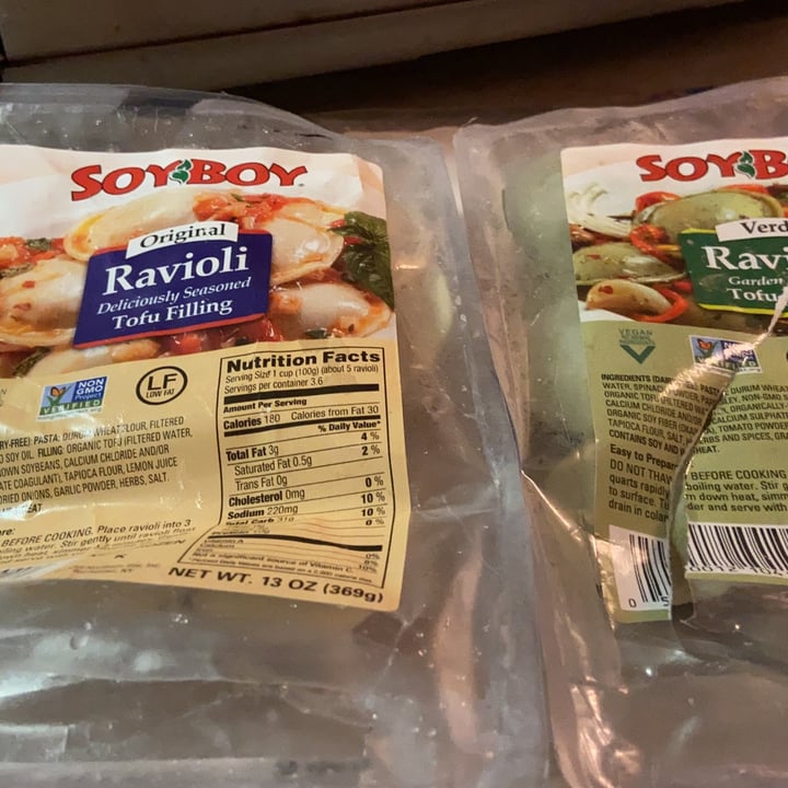 photo of Soyboy Verde Ravioli shared by @heidiharmony on  01 May 2020 - review