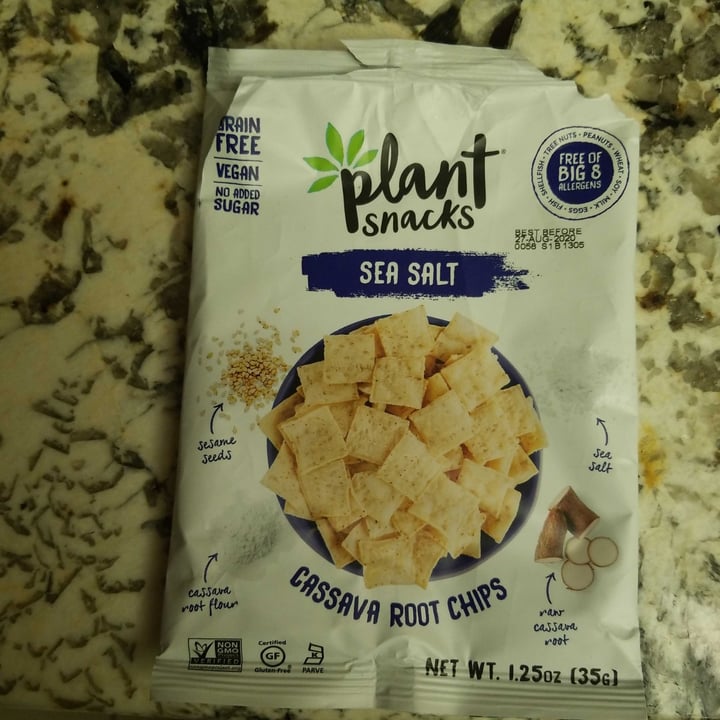 photo of Plant Snacks Sea Salt Cassave Root Chips shared by @shall on  03 May 2020 - review