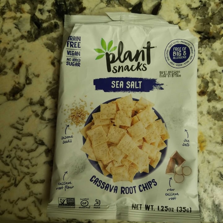 review photo of Plant Snacks Sea Salt Cassave Root Chips shared by @shall on 03 May 2020 - review