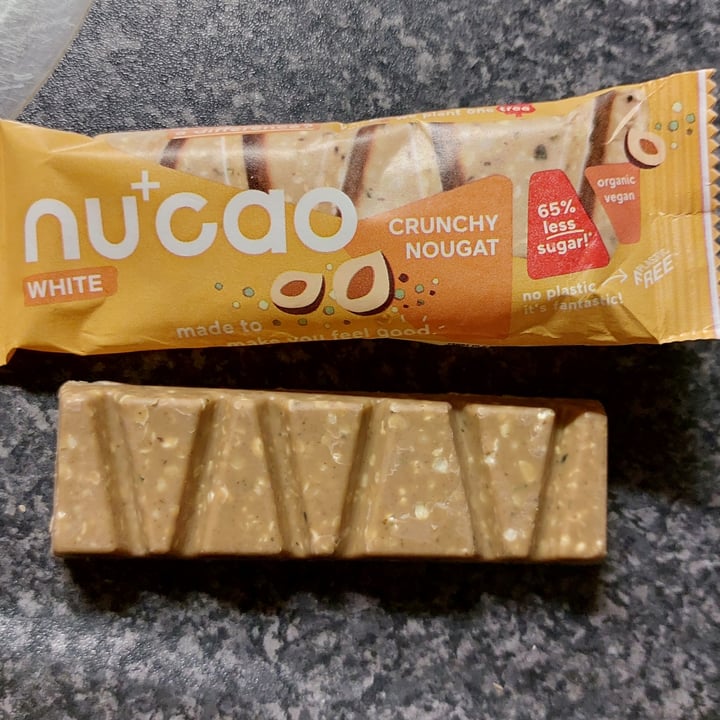 photo of Nucao White Crunchy Nougat shared by @saschazelf on  30 Jan 2022 - review