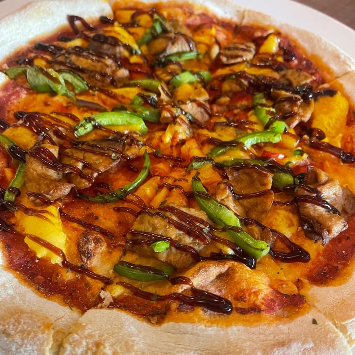 photo of The Rebel Company Cafe & Bar Beef Short Ribs Pizza (NEXT MEAT) shared by @greenbovine on  26 Jun 2022 - review