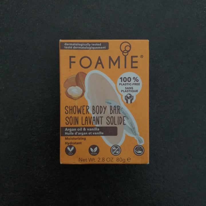 photo of Foamie  Argan oil & Vanilla bar shared by @fannyente on  01 Nov 2022 - review