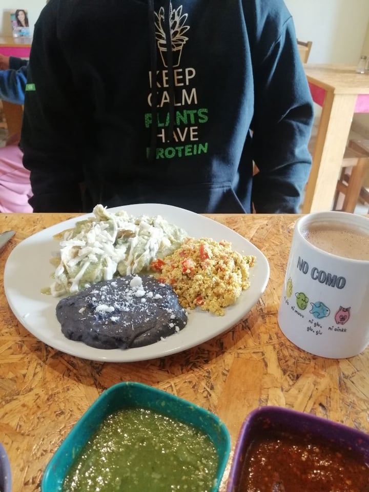 review photo of Ramé Fonda Vegana Chilaquiles y tofu revuelto shared by @paulinaromo on 19 Feb 2020 - review
