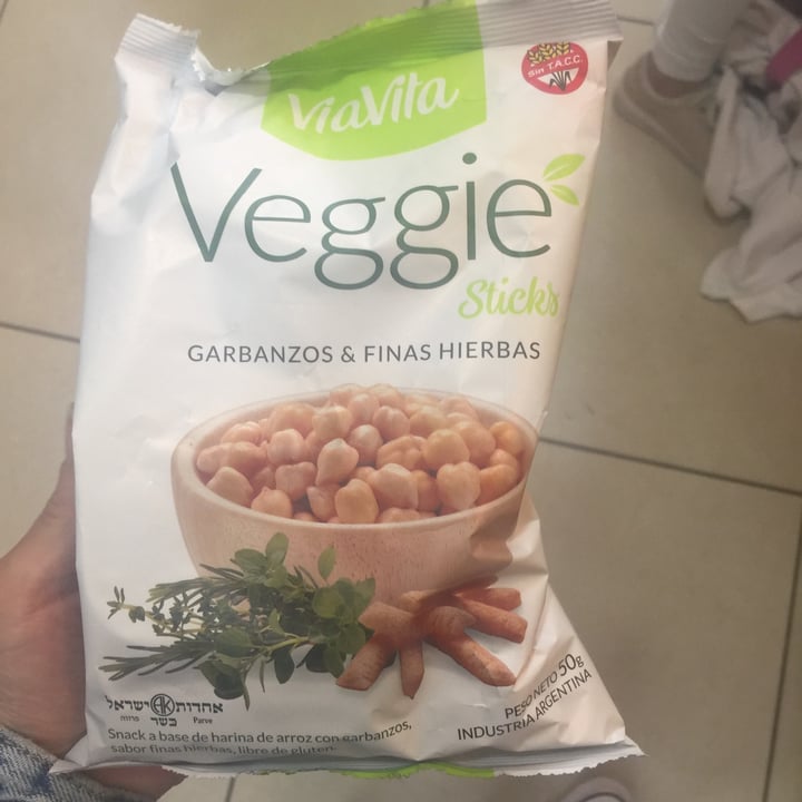 photo of ViaVita Veggie Sticks Garbanzos Y Finas Hierbas shared by @ymzavala on  27 Feb 2022 - review