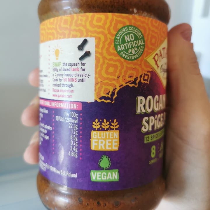 photo of Patak's Patak's ROGAN JOSH SPICE shared by @margherita2030 on  09 Apr 2022 - review