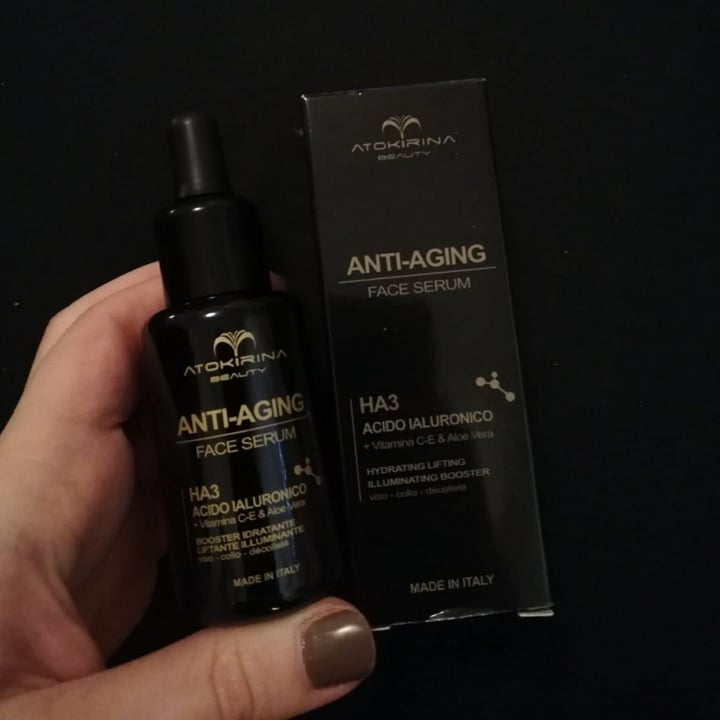 review photo of Atokirina Beauty Anti-Aging Face Serum shared by @queenfinehair on 17 Dec 2021 - review
