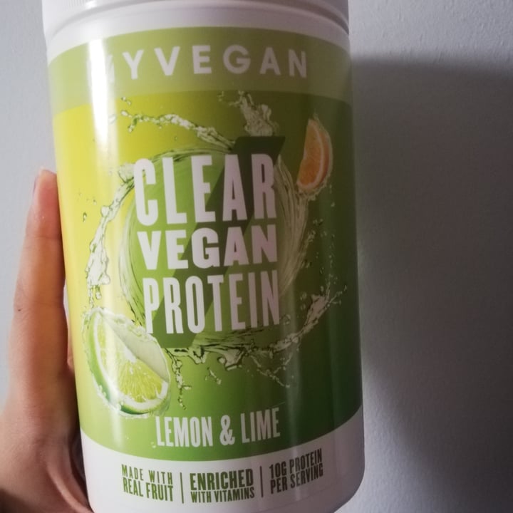 photo of MYVEGAN Clear Vegan Protein Lemon & Lime shared by @giorgia99 on  19 Jun 2021 - review