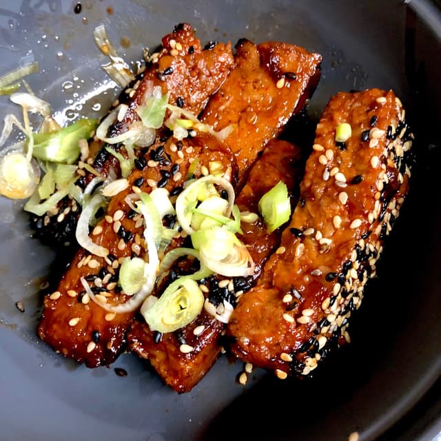 Photo of the dish “Sticky Vegan ‘Ribs’”
