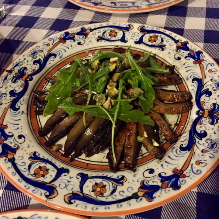 photo of Pete's Place Miso-marinated Portobello Carpaccio shared by @vikas on  21 Feb 2018 - review