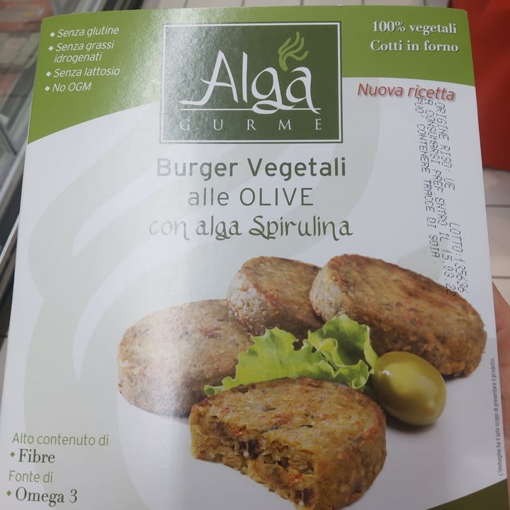 photo of Alga gurme Burger vegetali alle olive shared by @filippoforanimals on  24 Feb 2022 - review