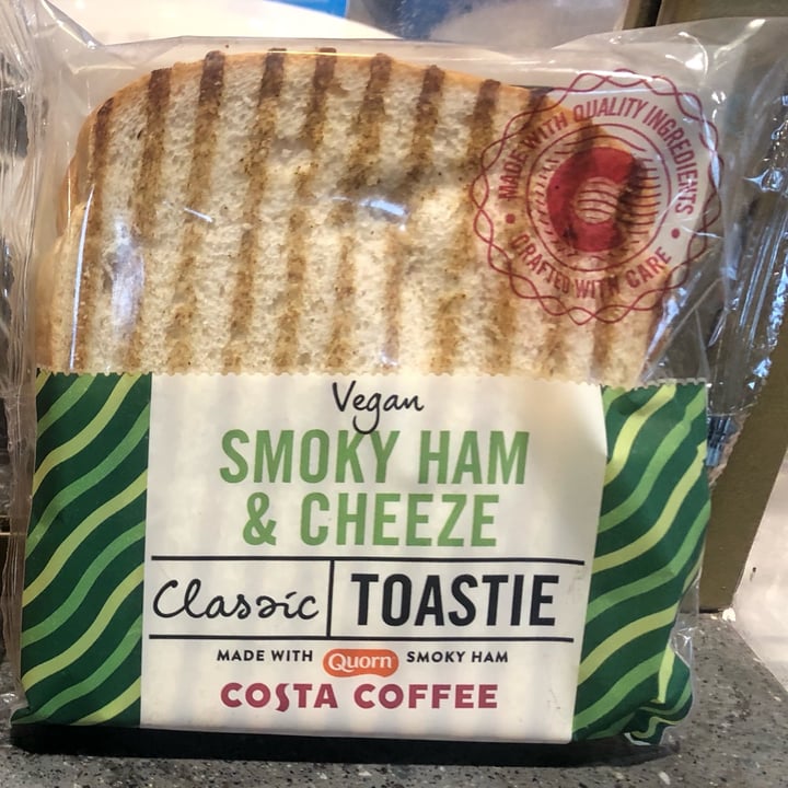 review photo of Costa Coffee Smokey ham & cheeze toastie shared by @pixiechick on 01 Jan 2022 - review