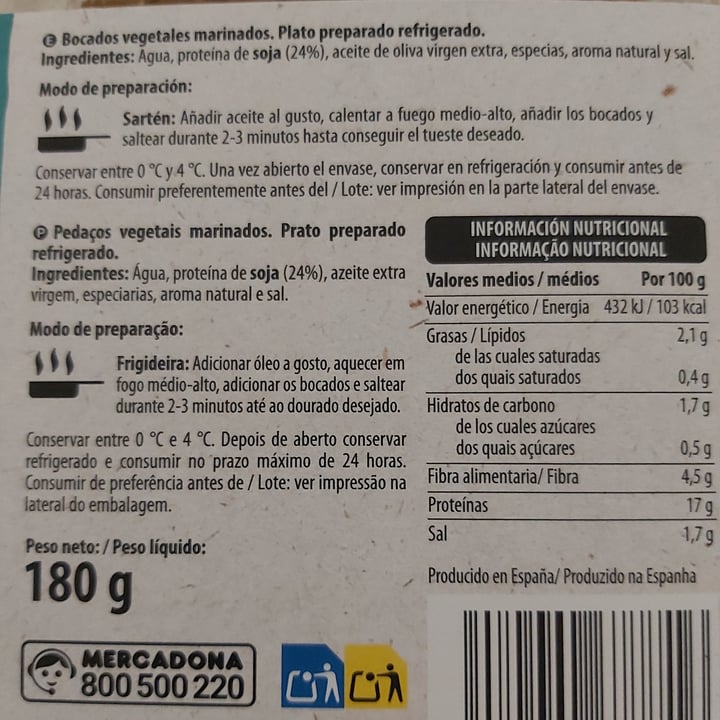 review photo of Hacendado Bocados marinados shared by @winnieandbeltrux on 24 Jan 2023 - review