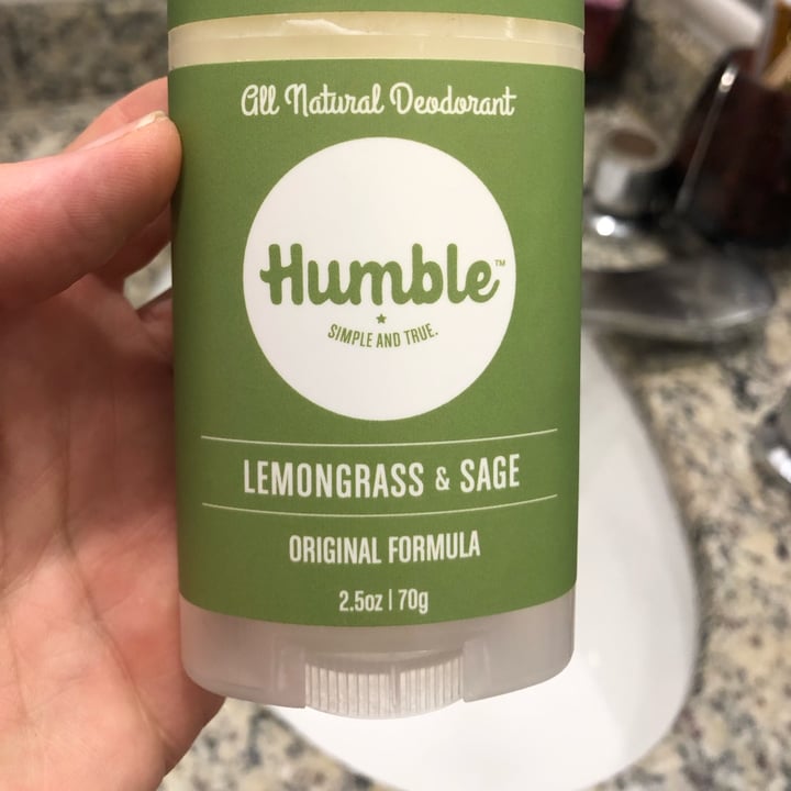 review photo of The Humble Co. Bergamot and ginger Deodorent shared by @beia on 16 May 2022 - review