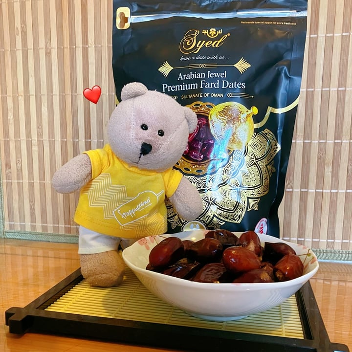 review photo of syed Premium Fard Dates shared by @leechin3102 on 30 Mar 2022 - review