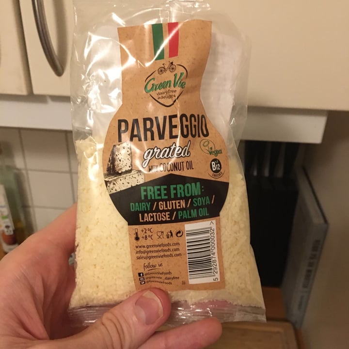 review photo of GreenVie Foods Parmesan grated shared by @rall on 08 Apr 2021 - review