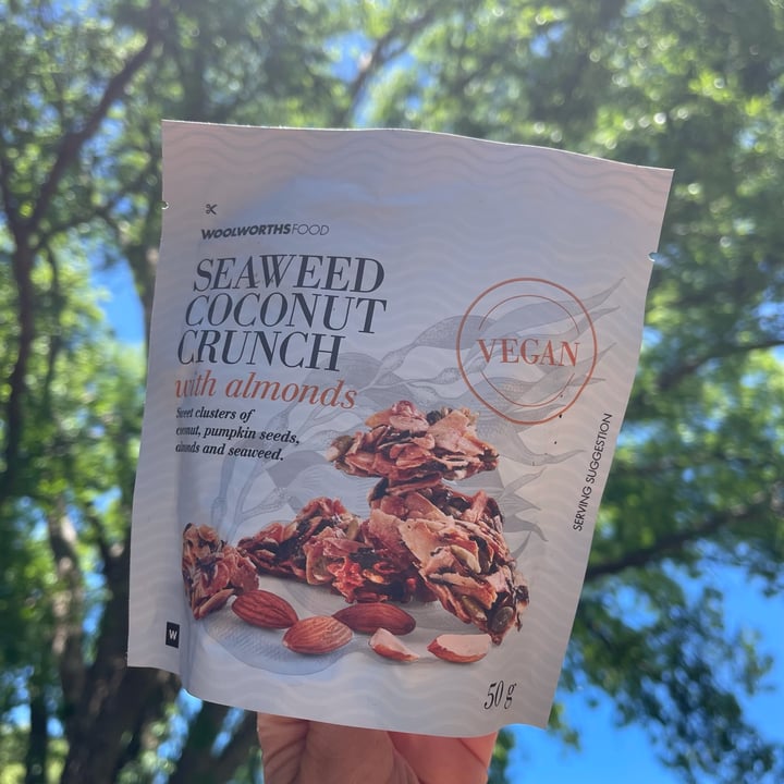 photo of Woolworths Food Seaweed Coconut Crunch with Almonds shared by @jeanne-marie on  01 Nov 2021 - review