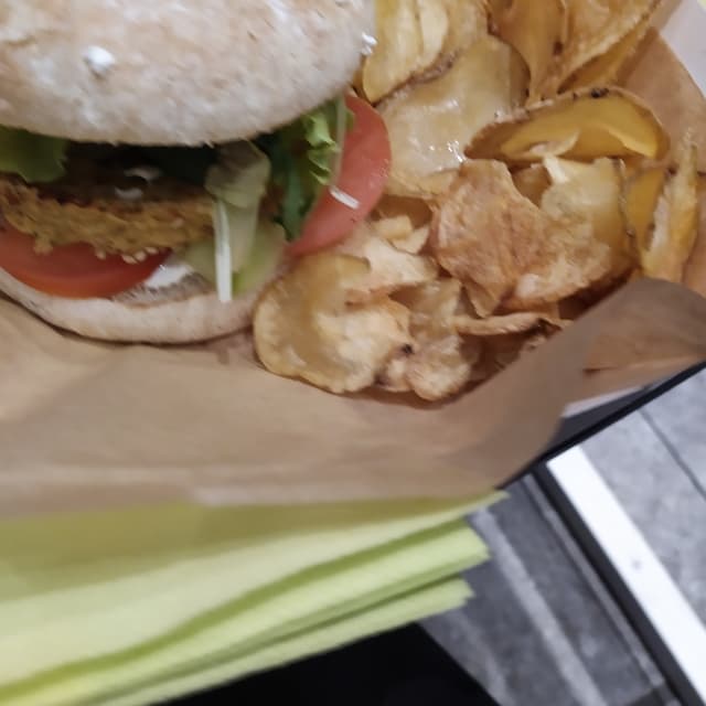 Photo of the dish “Veggie Burger Il Greco”
