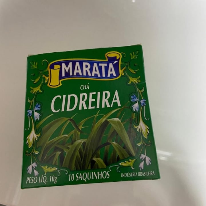 photo of Chá Marata Cidreira shared by @iravegan on  12 May 2022 - review