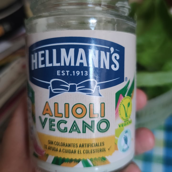 photo of Hellmann’s Alioli vegano shared by @irmaaa on  14 Jun 2022 - review