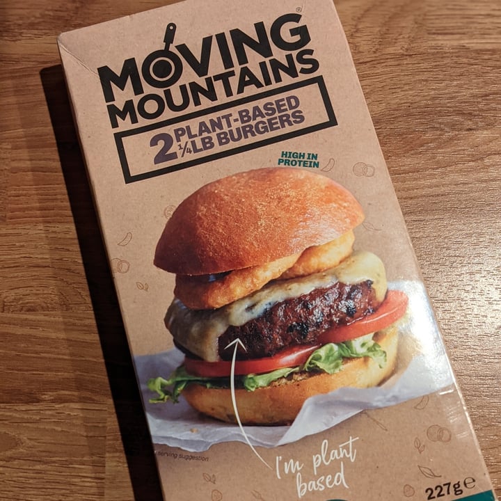 photo of Moving Mountains Plant-based 1/4 Lb Burgers shared by @beccasaurus on  12 Jun 2021 - review
