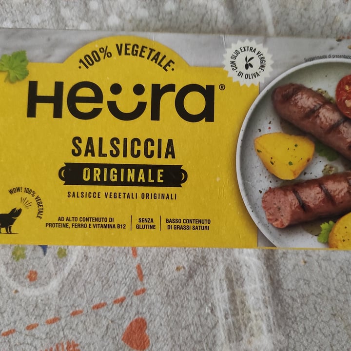 photo of Heura original sausages shared by @elevatorr on  07 Jun 2022 - review