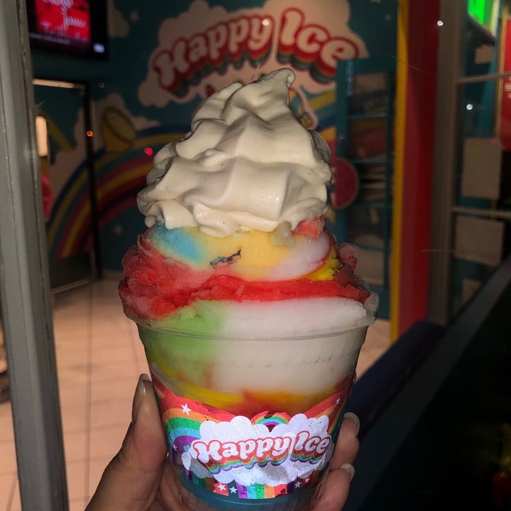 photo of Happy Ice Rainbow With Vegan Soft Serve shared by @courtlynn on  21 Oct 2020 - review