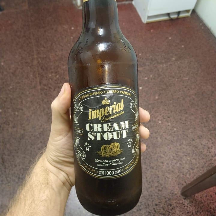 photo of Imperial Cream stout cerveza negra shared by @pablomolle on  25 Jun 2021 - review