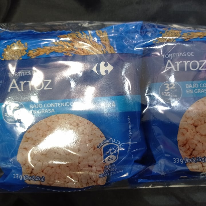 photo of Carrefour Tortitas de arroz shared by @isabeletta on  28 Sep 2020 - review
