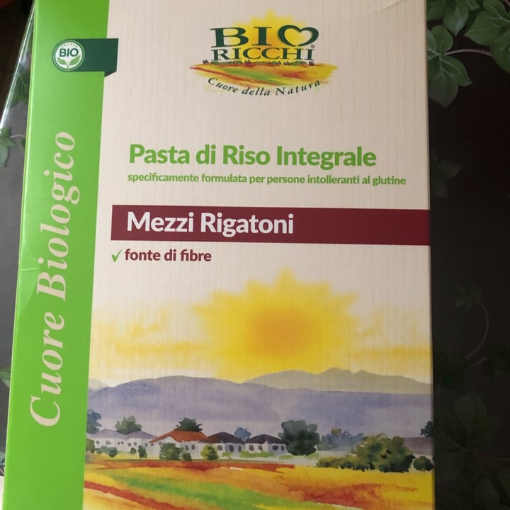 photo of Bio Ricchi Cuore della Natura Pasta di riso Integrale Mezze Maniche shared by @tregatte on  18 May 2022 - review