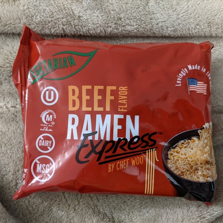 photo of Ramen Express by Chief Woo Beef Flavor Ramen shared by @tina360 on  14 May 2022 - review