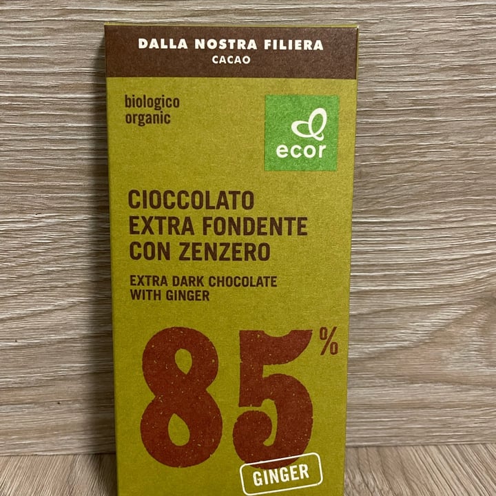 review photo of Ecor Cioccolato Extra Fondente Con Zenzero 85% shared by @sole1979 on 22 Mar 2022 - review