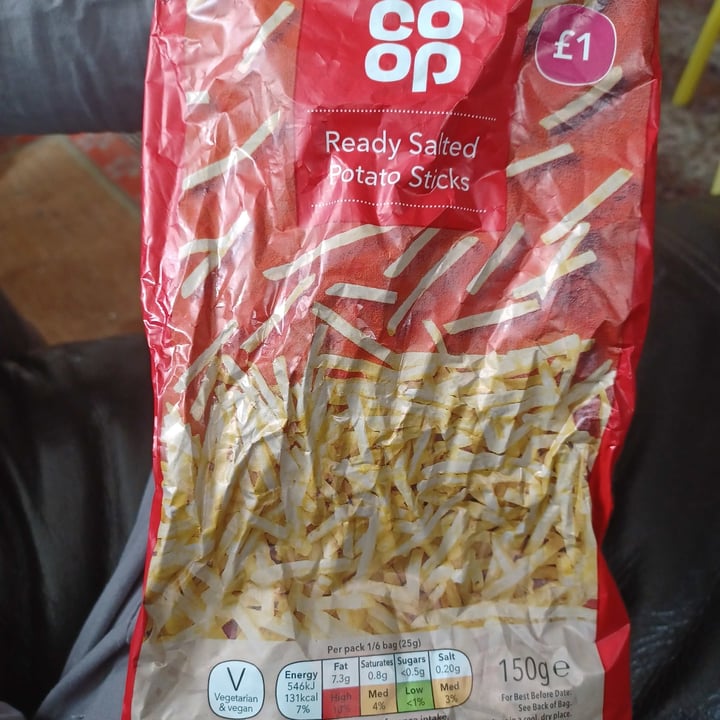 photo of Co operative Ready salted potato chips shared by @yotodda16 on  14 Aug 2021 - review