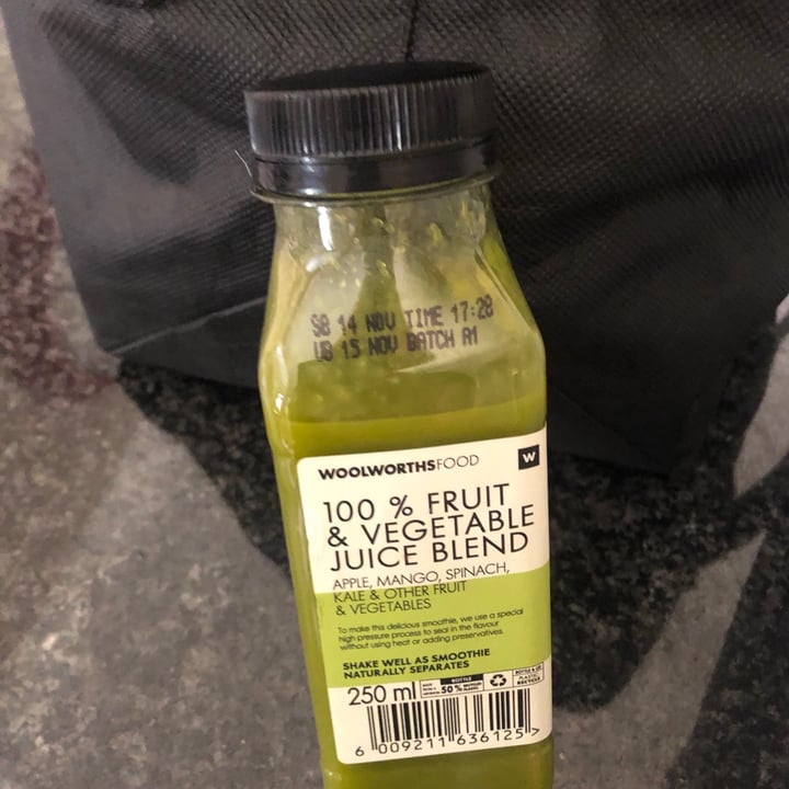 photo of Woolworths Food Green Guru Smoothie shared by @tarz on  02 Nov 2020 - review