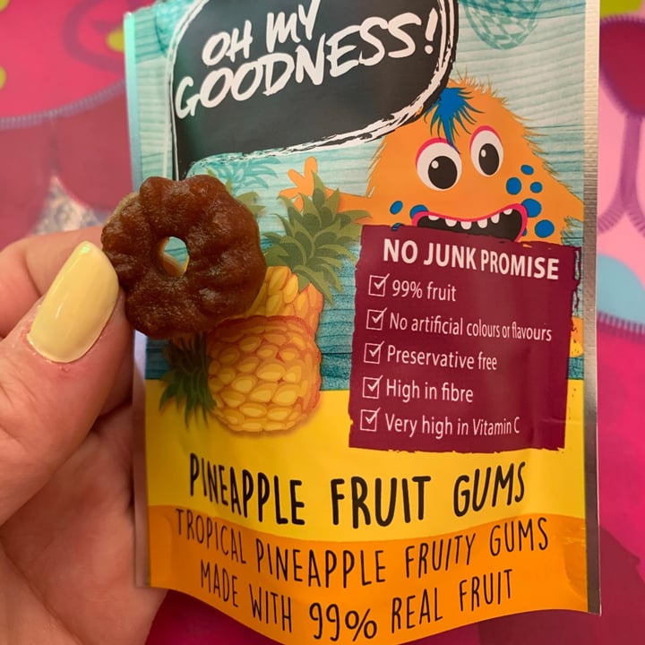 review photo of Oh My Goodness! Oh My Goodness Pineapple Fruit Gums shared by @wilmievdh97725 on 19 Oct 2020 - review