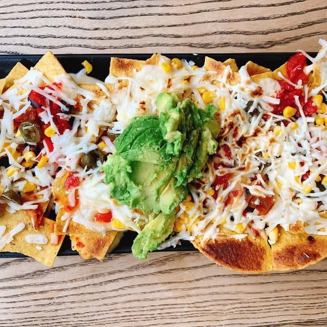 Foto do prato “Vacon Nachos”
