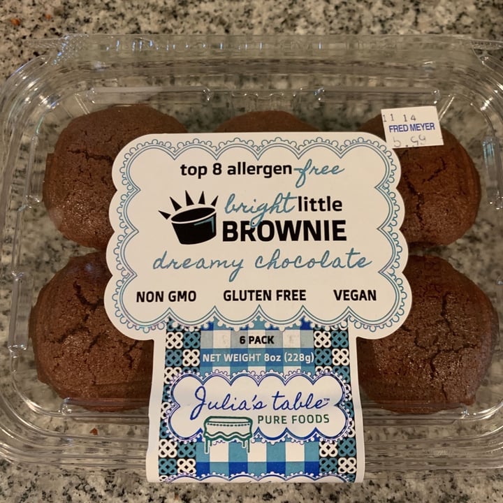 photo of Julia’s table Bright Little Brownies shared by @punkin2904 on  29 Oct 2019 - review