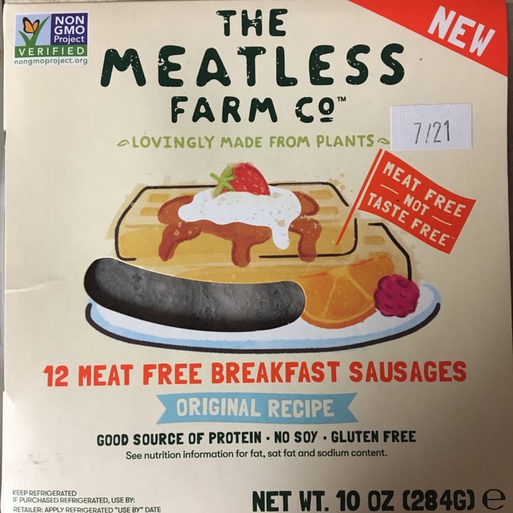photo of Meatless Farm Breakfast Sausages shared by @elisalou on  16 Jul 2021 - review