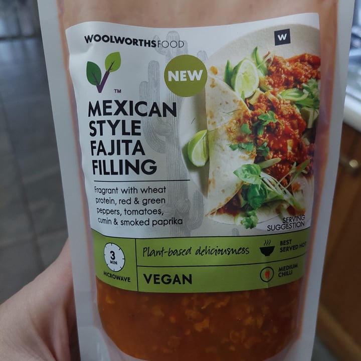 photo of Woolworths Mexican style fajita filling shared by @lianapapa on  21 Oct 2021 - review